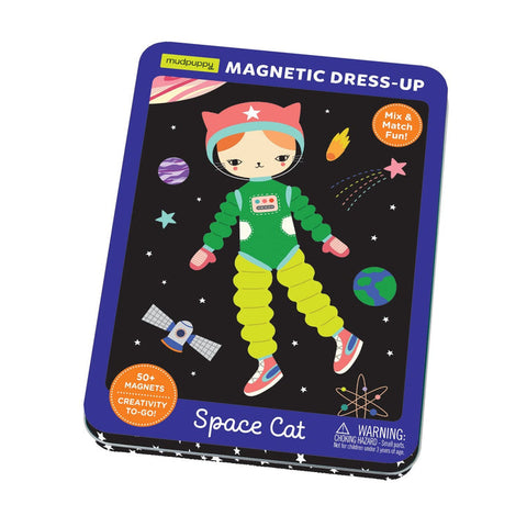 Mudpuppy - Magnetic Dress-Up - Space Cat