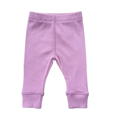 Babysprouts - Ribbed Leggings - Dusky Orchid