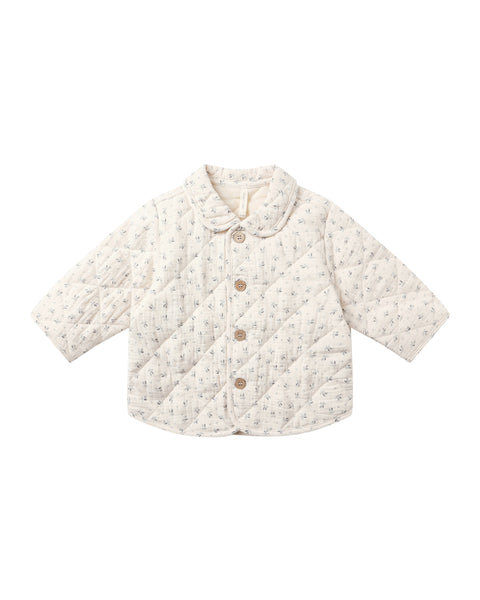 Quincy Mae - Quilted Jacket - Bluebell