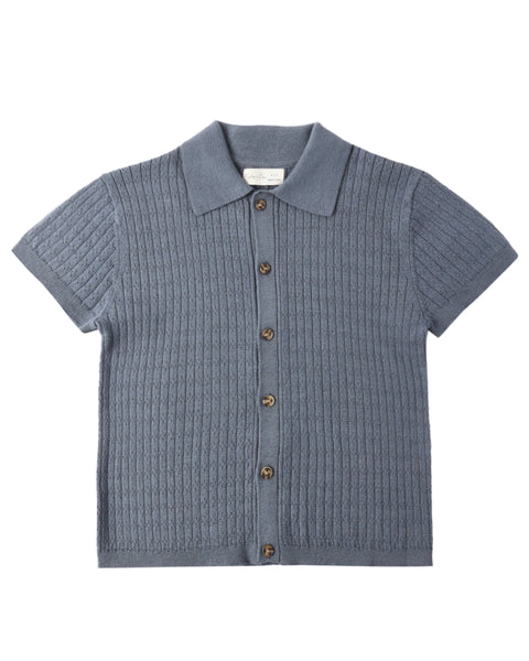 Rylee + Cru - Aiden Polo - Marine