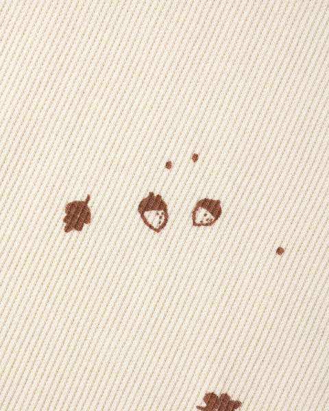 Quincy Mae - Ribbed Bodysuit - Acorns