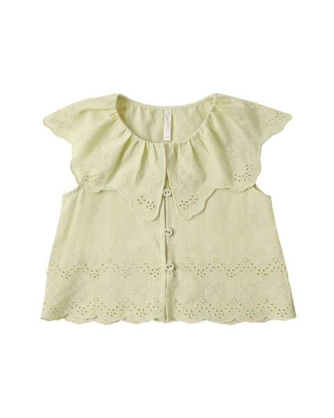 Rylee + Cru - Remi Blouse - Citron