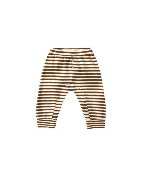 Rylee + Cru - Baby Cru Pant - Brown Stripe