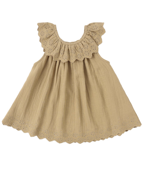 Quincy Mae - Isla Dress - Honey