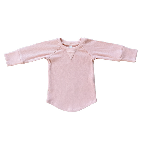 Babysprouts - Ribbed Top - Misty Rose