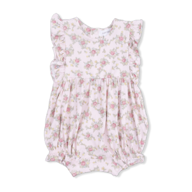 Angel Dear - Ruffle Playsuit - Edith's Rose Garden