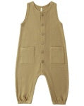 Quincy Mae - Waffle Jumpsuit - Honey