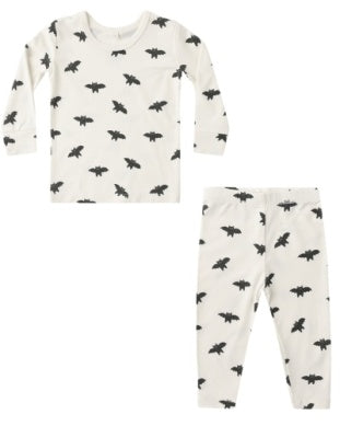 Quincy Mae - Bamboo Pajama Set - Bats