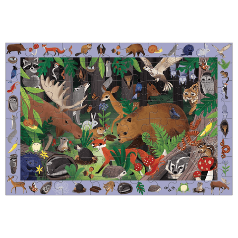 Mudpuppy - Search & Find Puzzle - Woodland Forest