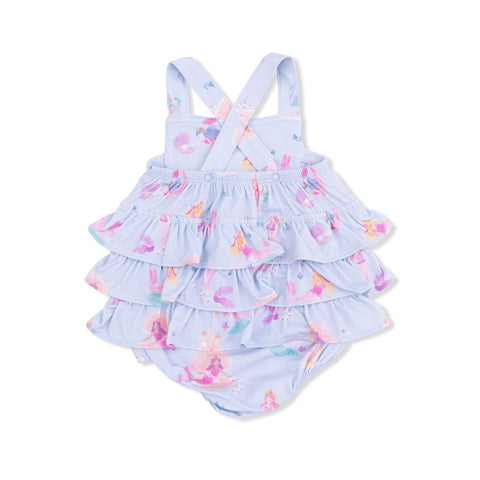 Angel Dear - Ruffle Sunsuit - Mermaid Princesses