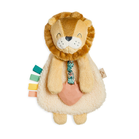 Itzy Ritzy - Itzy Lovey Plush With Silicone Teether - Lion