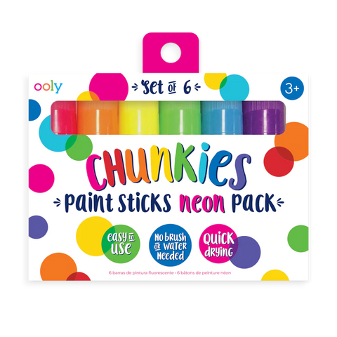 Ooly - Chunkies Paint Sticks - Neon