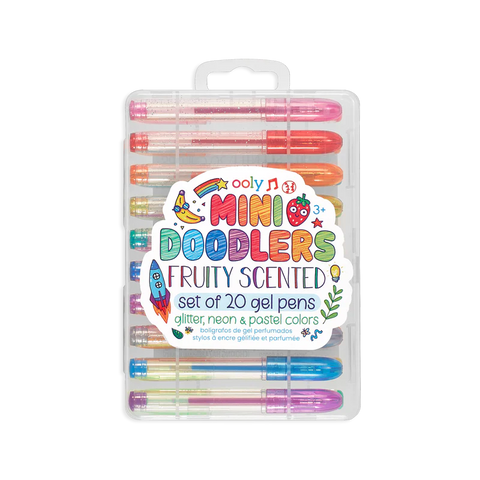 Ooly - Mini Doodlers Fruity Scented Gel Pens