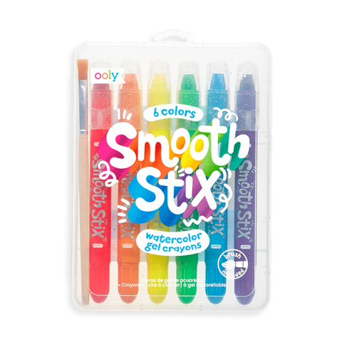 Ooly - Smooth Stix Watercolor Gel Crayons 6PK