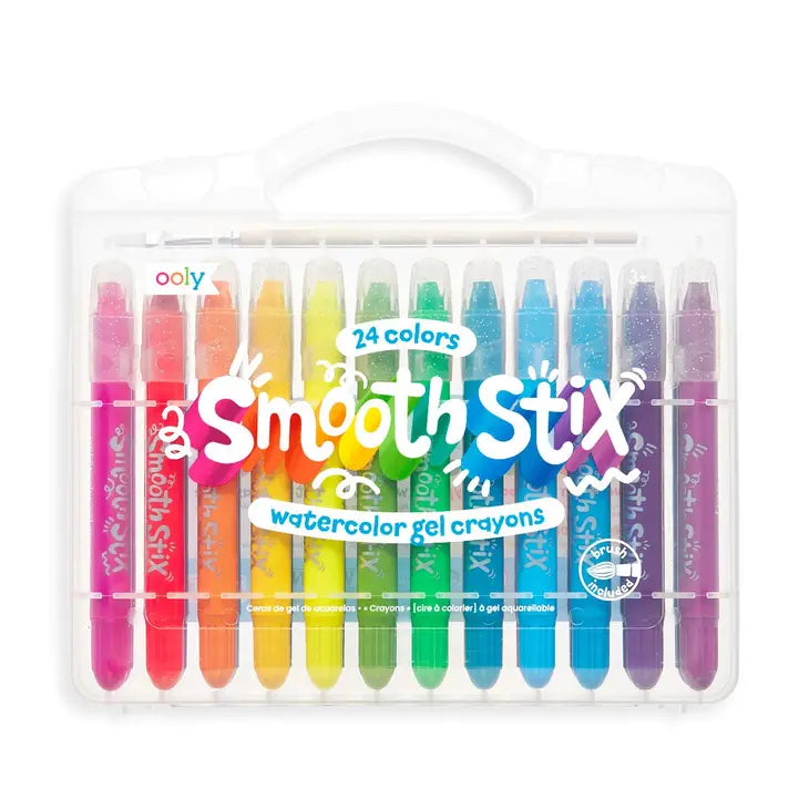 Ooly - Smooth Stix Watercolor Gel Crayons 24PK