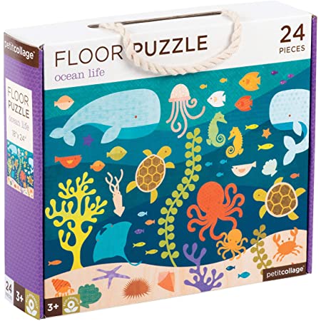 Petit Collage - Floor Puzzle - Ocean Life