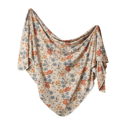 Copper Pearl - Knit Swaddle Blanket - Eden