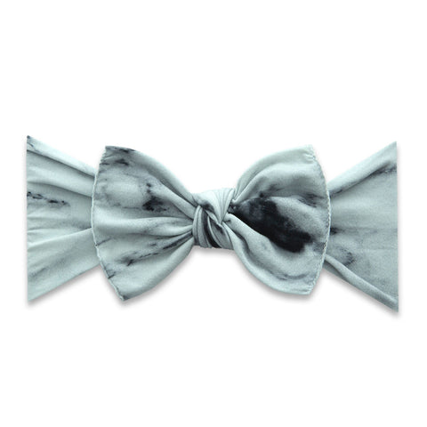 Baby Bling - LIMITED EDITION Printed Knot - White Marble