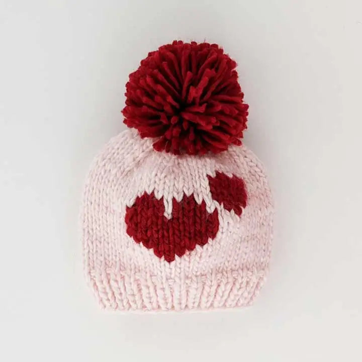 Huggalugs - Beanie -  SweetHeart Pink Knit