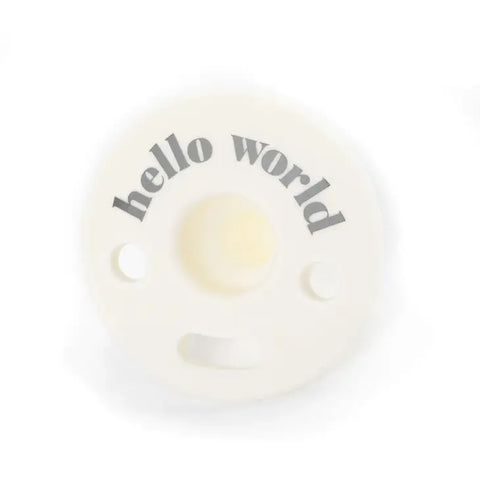 Bella Tunno - Bubbi Pacifier - Hello World