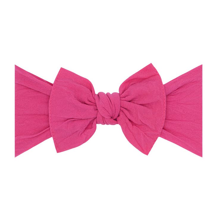 Baby Bling - Knot Headband - Hot Pink