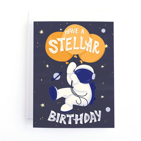Pedaller Designs - Have A Stellar Birthday Card