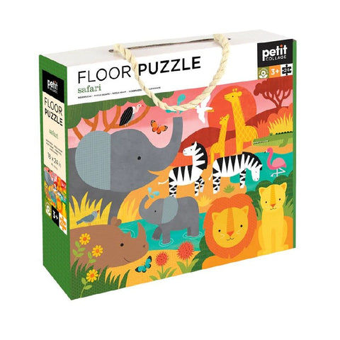 Petit Collage - Floor Puzzle - Safari