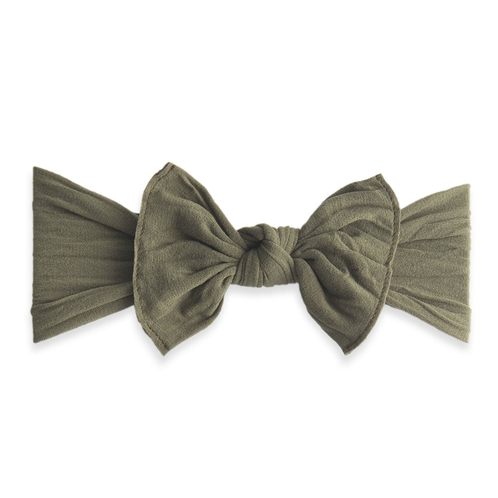 Baby Bling - Knot Headband - Army Green